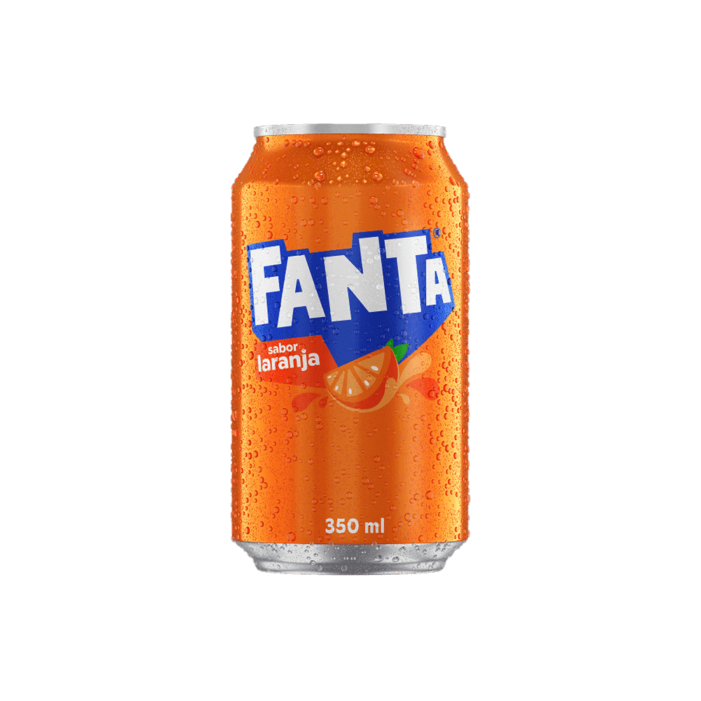 Fanta Laranja Lata 350ml