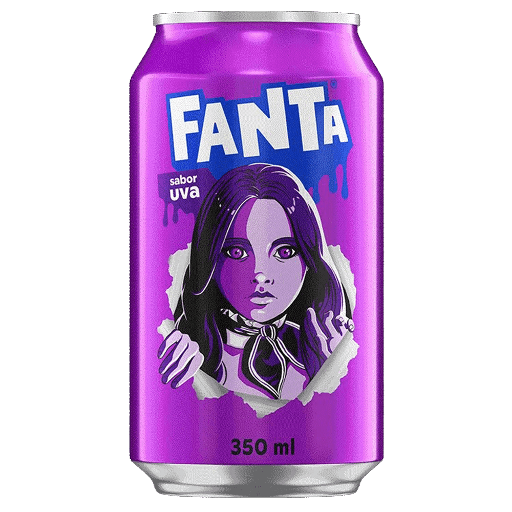 Fanta Uva Lata 350ml
